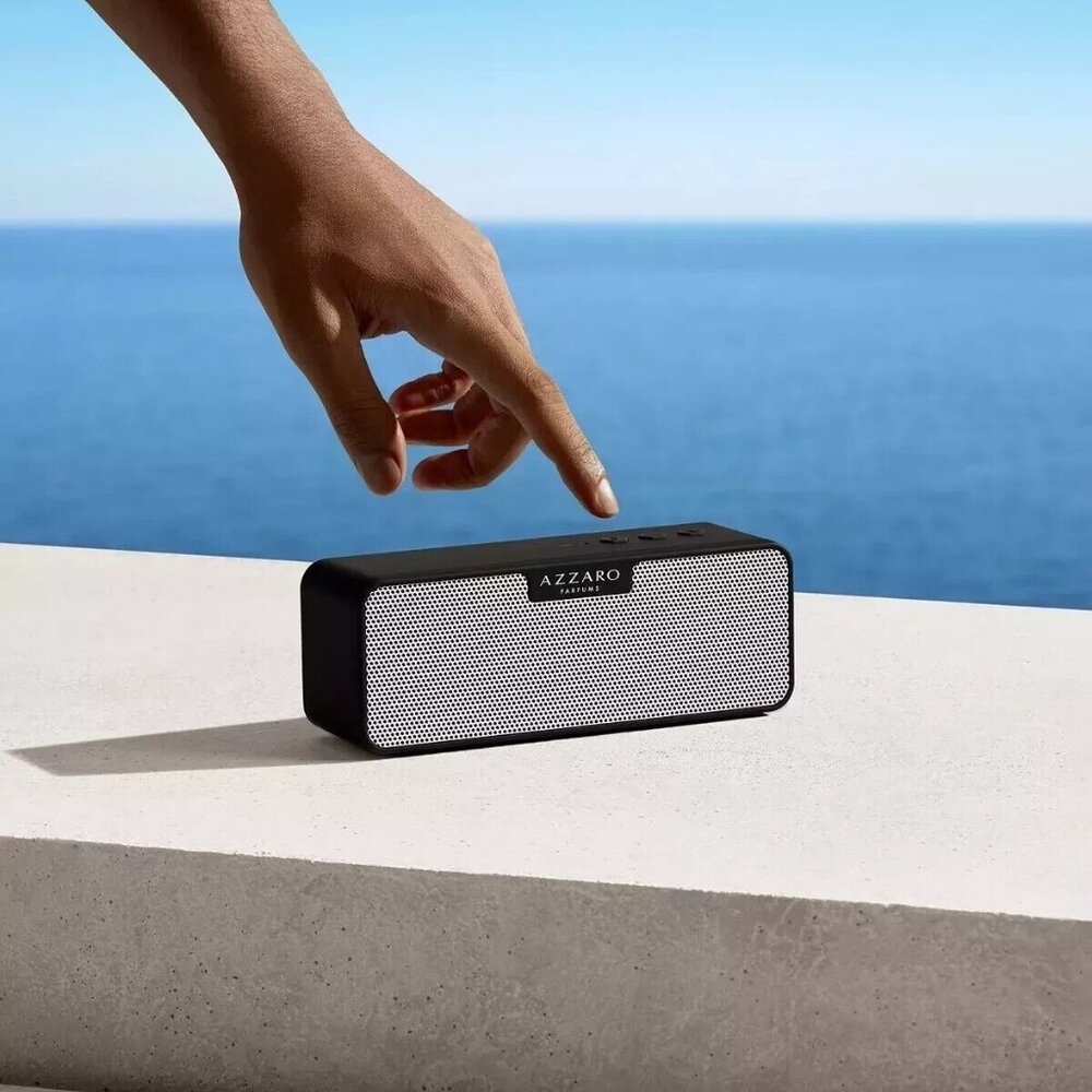 Azzaro Wireless Bluetooth Speaker Portable Unisex Gift